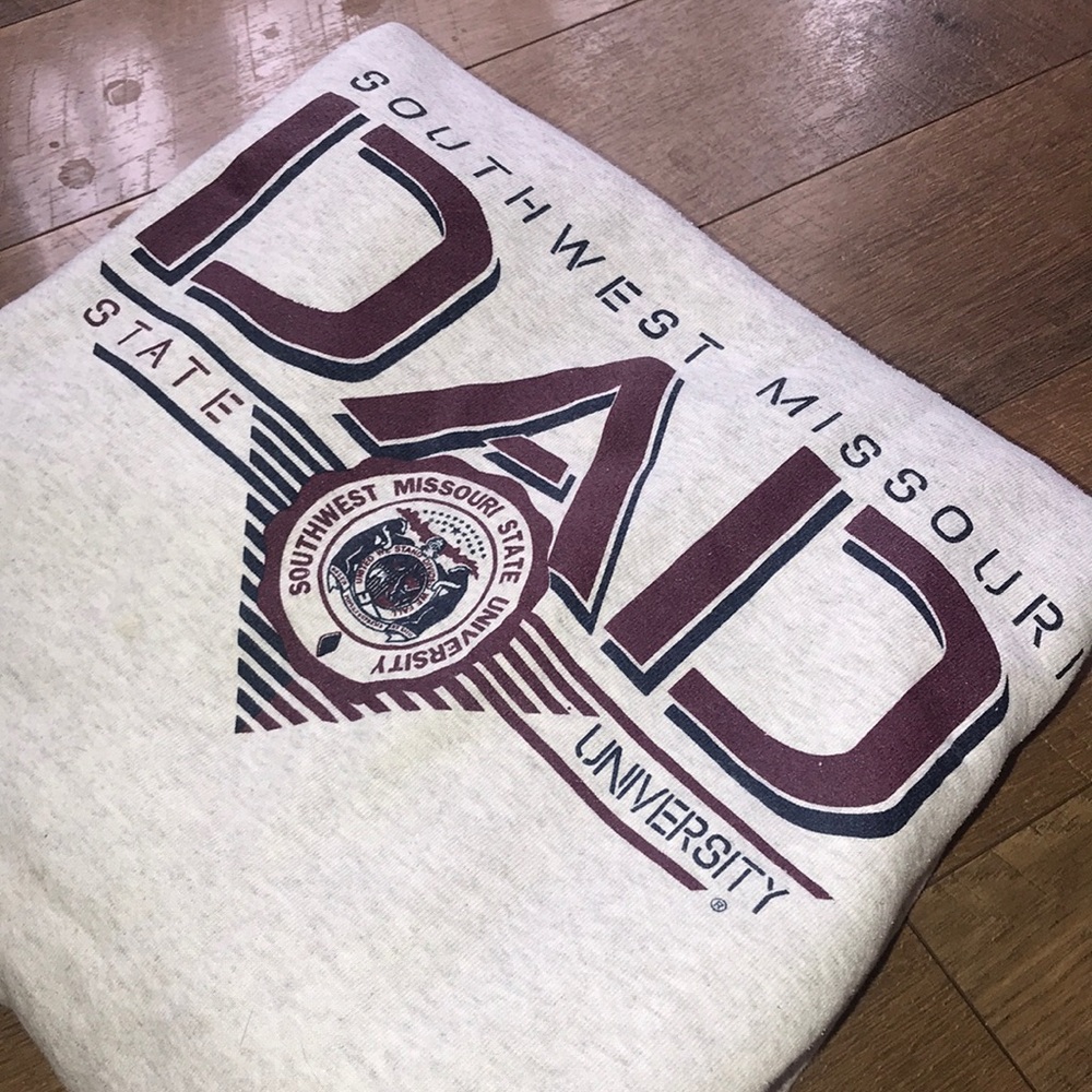 Missouri State University dad sweatshirt